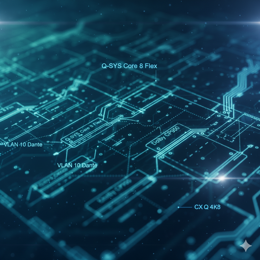 Q-SYS Cinema Control Interface Plan
